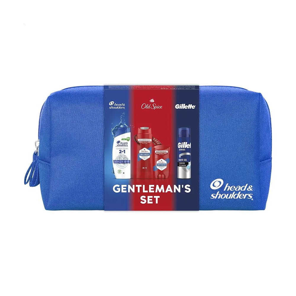 Подарунковий набір чоловічий Head &amp; Shoulders + Old Spice + Gillette, 5 предметів